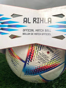 Original Adidas Al-Rihla Soccer Match Ball FIFA World Cup Qatar 2022 Official Size 5