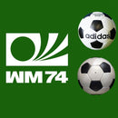 Adidas Telstar Durlast Football Fifa World Cup 1974 Germany Soccer Ball Size-5