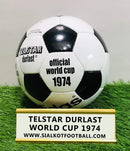 Adidas Telstar Durlast Football Fifa World Cup 1974 Germany Soccer Ball Size-5