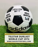 Adidas Telstar Durlast Football Fifa World Cup 1974 Germany Soccer Ball Size-5
