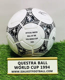 Questra Football Fifa World Cup 1994 Official Match Soccer Ball Size 5