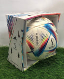 Original Adidas Al-Rihla Soccer Match Ball FIFA World Cup Qatar 2022 Official Size 5