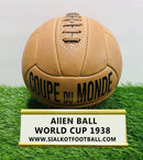 Coupe de monde l Allen | OMB | First World Cup Football 1938 *Genuine Leather*