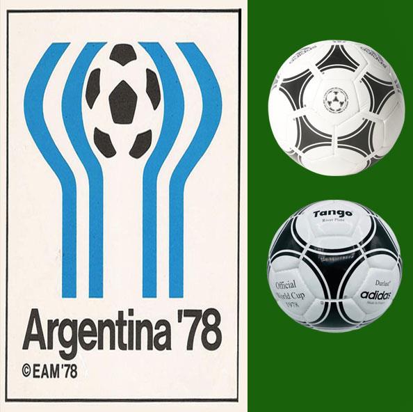ADIDAS TANGO DURLAST FIFA WORLD CUP 1978 OFFICAL MATCH BALL