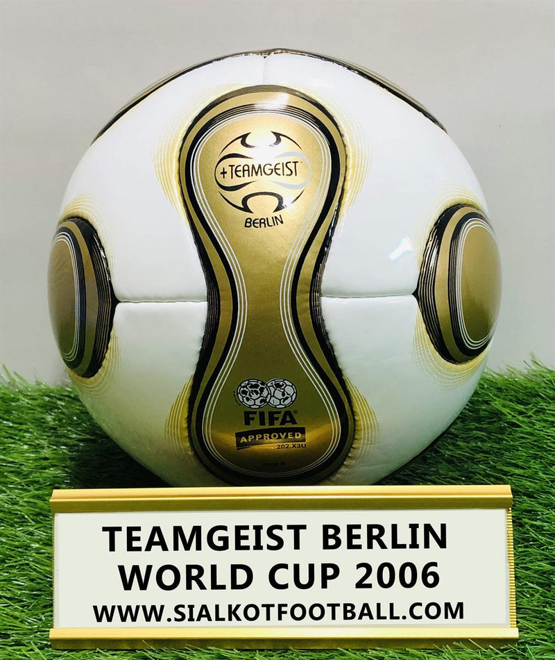 Adidas FIFA World Cup 2006 Teamgeist Official Match Ball soccer Football GOLDEN Size 5