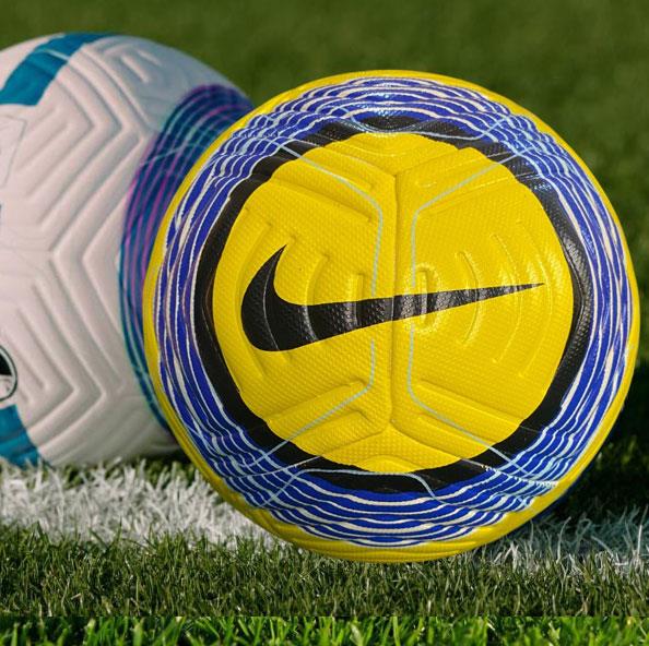 Replica Nike Aerow Sculpt Technology Flight Match Ball Of The Premier League Size 5 YELLOW