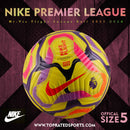 Replica Nike Premier League 2024-2025 Hi-Vis Flight Soccer Ball Size 5