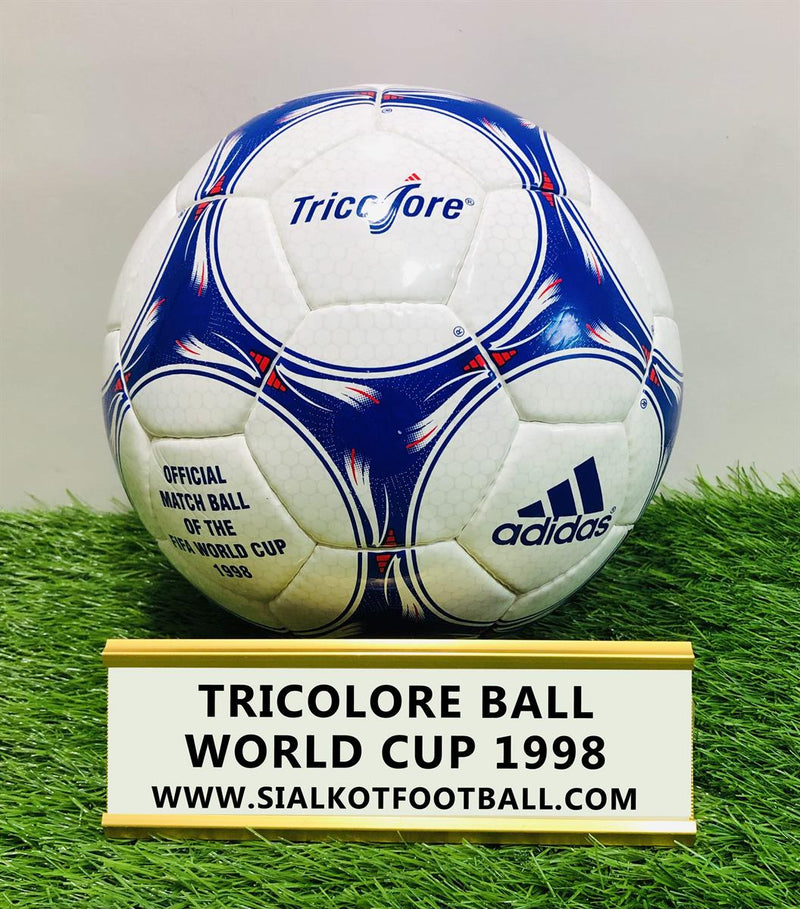 Tricolore Football Fifa World Cup France 1998 Official Match Soccer Ball Size 5