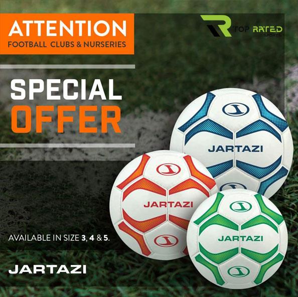 Original JARTAZI size 4 hand stitched Football Size 4