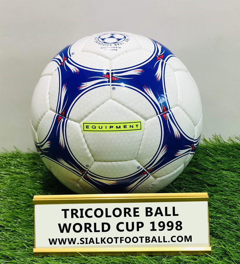 Tricolore Football Fifa World Cup France 1998 Official Match Soccer Ball Size 5