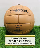 T Model 2nd Half | First FIFA World Cup 1930 | Match Ball | 100% Leather Size 5