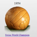 Swiss World 1954 | Brown | FIFA | World Cup | OMB | GENUINE LEATHER |