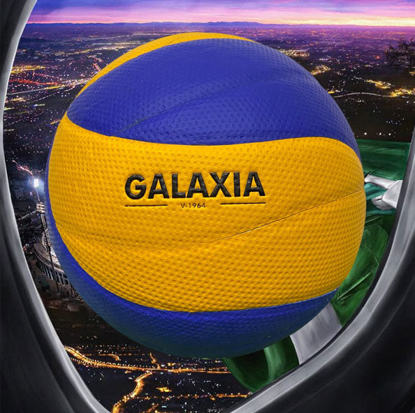 GALAXIA Volleyball Super Soft Touch Orange/Blue