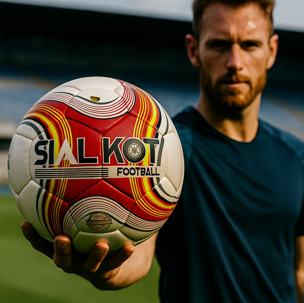 Sialkot Football Hand Stitched Football Match Quality Size 5