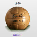 Superball Duplo T World Cup 1950 **GENIUN LEATHERE** OFFICALL MTACH BALL