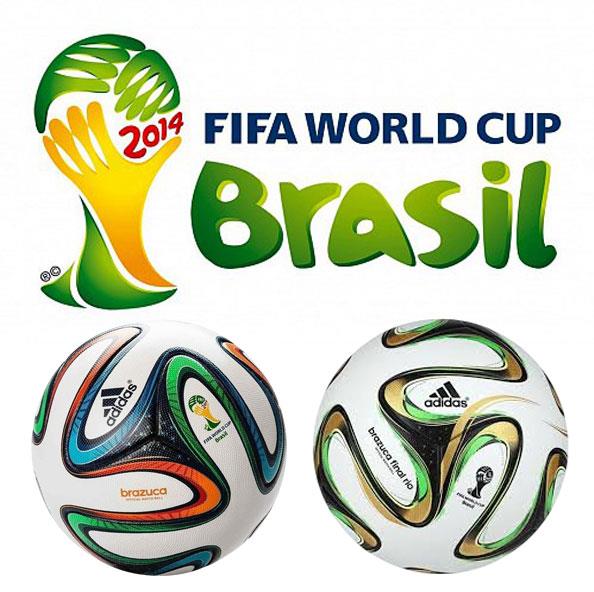 Brazuca Football Fifa World Cup 2014 Brazil Official Match Soccer Ball | Size 5
